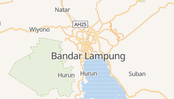 Mapa online de Bandar Lampung para viajantes