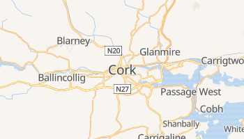 Mapa online de Cork para viajantes