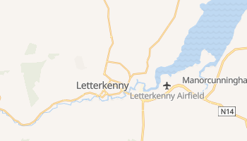 Mapa online de Letterkenny para viajantes