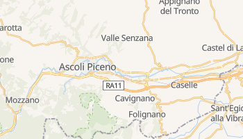 Mapa online de Ascoli Piceno para viajantes