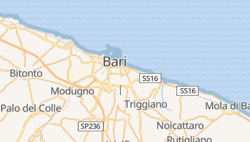 Mapa online de Bari para viajantes