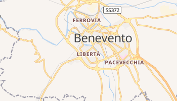 Mapa online de Benevento para viajantes
