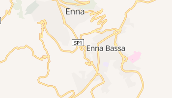 Mapa online de Enna para viajantes