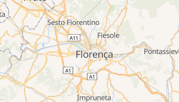 Mapa online de Florença para viajantes