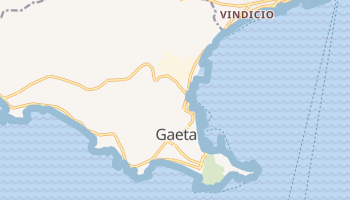 Mapa online de Gaeta para viajantes