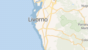 Mapa online de Livorno para viajantes