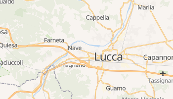 Mapa online de Lucca para viajantes