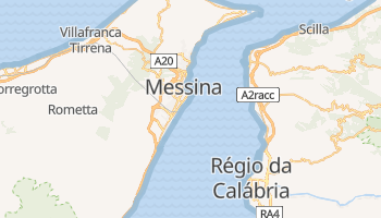 Mapa online de Messina para viajantes