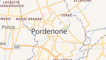 Mapa online de Pordenone para viajantes