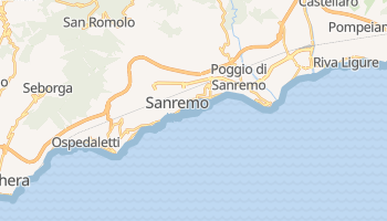 Mapa online de Sanremo para viajantes