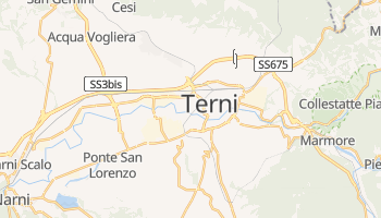 Mapa online de Terni para viajantes