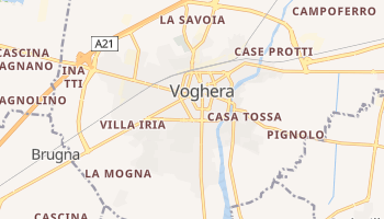 Mapa online de Voghera para viajantes