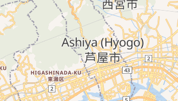 Mapa online de Ashiya para viajantes