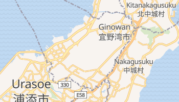 Mapa online de Ginowan para viajantes