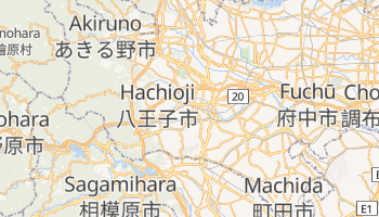 Mapa online de Hachioji para viajantes