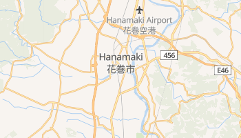 Mapa online de Hanamaki para viajantes