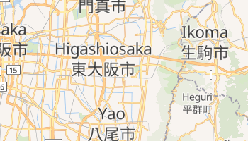 Mapa online de Higashiosaka para viajantes