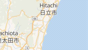 Mapa online de Hitachi para viajantes