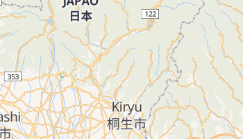 Mapa online de Kiryu para viajantes
