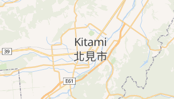 Mapa online de Kitami para viajantes