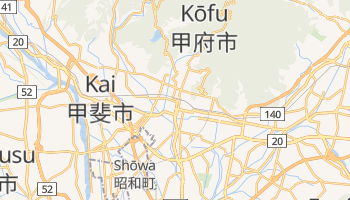 Mapa online de Kofu para viajantes