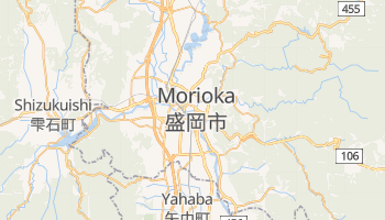 Mapa online de Morioka para viajantes