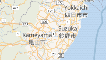 Mapa online de Suzuka para viajantes