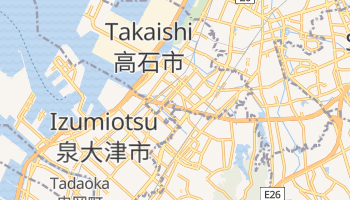 Mapa online de Takaishi para viajantes