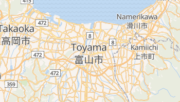 Mapa online de Toyama para viajantes