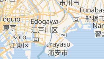 Mapa online de Urayasu para viajantes