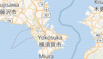 Mapa online de Yokosuka para viajantes