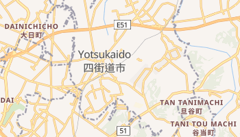 Mapa online de Yotsukaido para viajantes