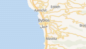 Mapa online de Biblos para viajantes