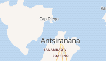 Mapa online de Madagáscar para viajantes