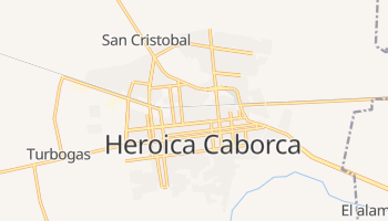 Mapa online de Caborca para viajantes