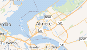Mapa online de Almere para viajantes
