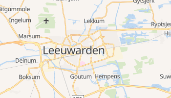 Mapa online de Leeuwarden para viajantes