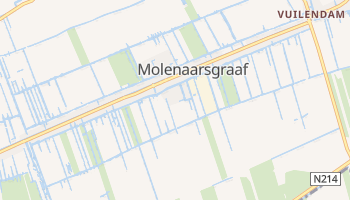 Mapa online de Molenaarsgraaf para viajantes