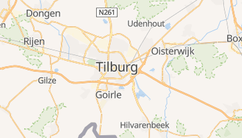 Mapa online de Tilburgo para viajantes