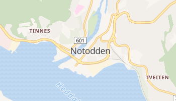 Mapa online de Notodden para viajantes