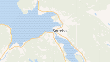 Mapa online de Sørreisa para viajantes