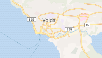 Mapa online de Volda para viajantes