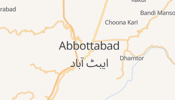 Mapa online de Abottabad para viajantes