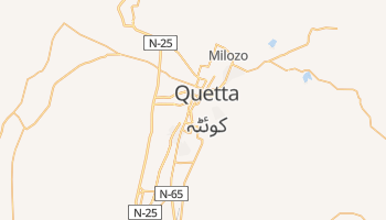 Mapa online de Quetta para viajantes