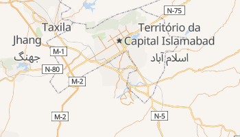 Mapa online de Rawalpindi para viajantes