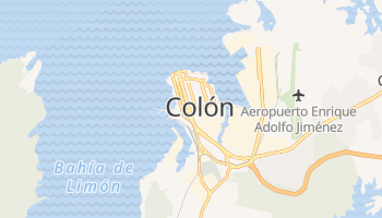 Mapa online de Colón para viajantes