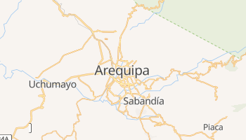 Mapa online de Arequipa para viajantes