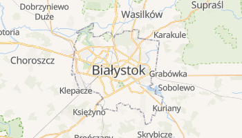 Mapa online de Białystok para viajantes