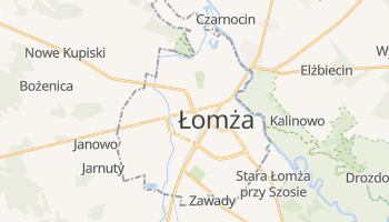 Mapa online de Łomża para viajantes