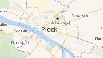 Mapa online de Płock para viajantes
